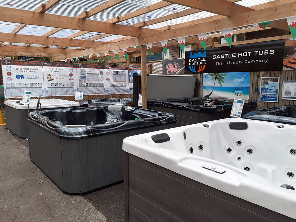 Master Spas South Wales showroom photo