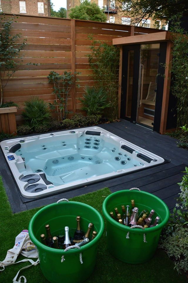 The Hot Tub and Swim Spa Company installation photo
