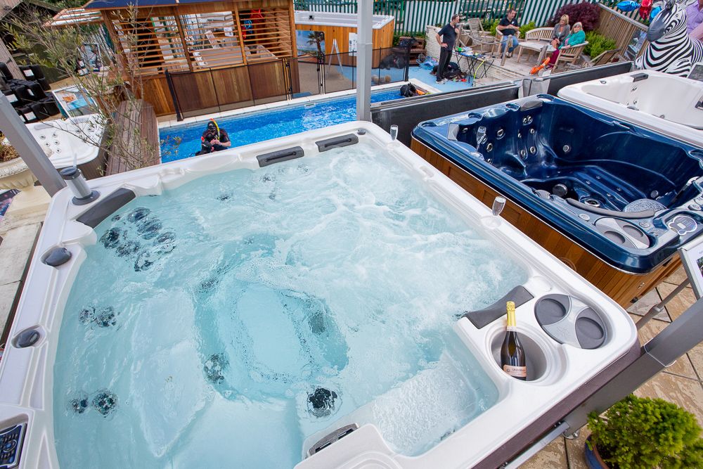 The Hot Tub and Swim Spa Company showroom photo