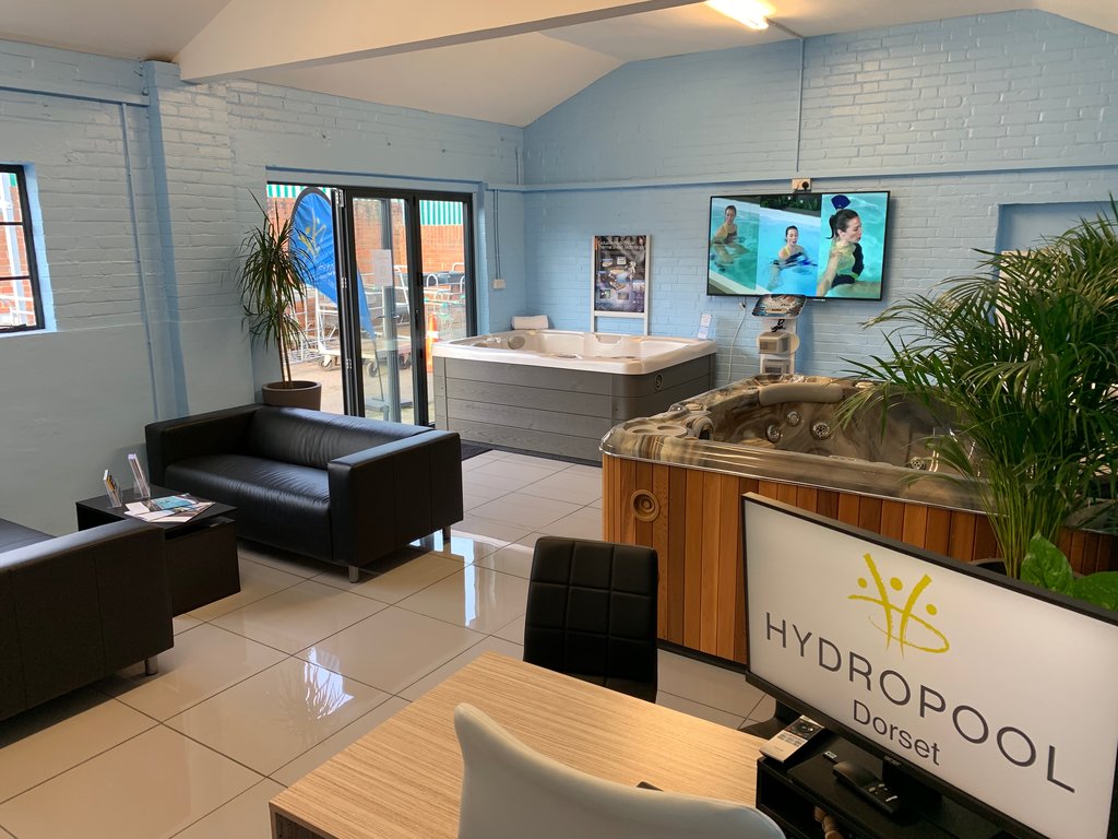 Hydropool Dorset showroom photo